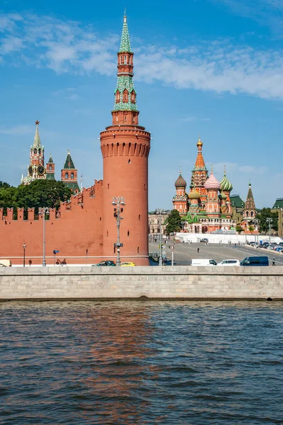 Architectural Ensemble Kremlin Beautiful All Angles Can Only Seen Entirely — Stock Photo, Image