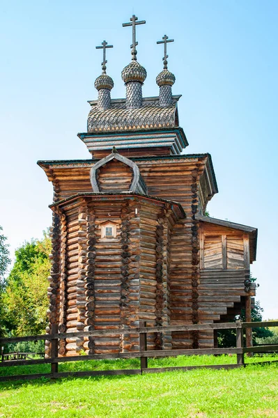 Original Architecture Russian North Represented Wonderful Church George Found Remote — Stock Photo, Image