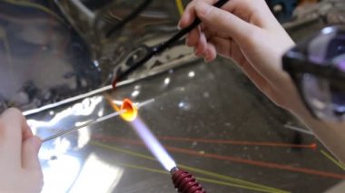 El imalatı yapılan boncuk, yedinci vevideo