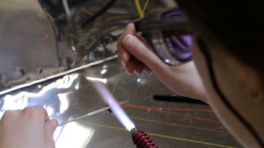 El imalatı yapılan boncuk, ayın 23'ü video