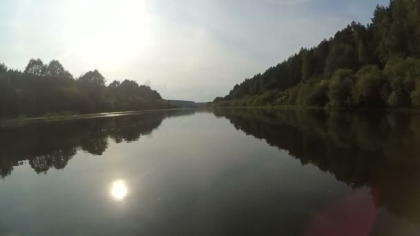 Timelapse en kayak sur la rivière Nemda 