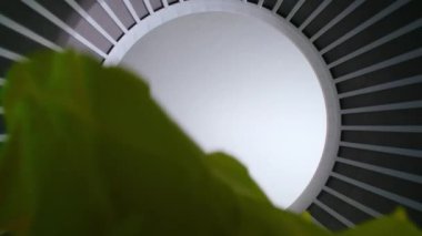 Çökmüş kağıtların görüntüsü, alt görünüm