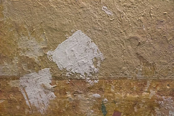Tiro de textura de parede velha com massa de vidraceiro branca — Fotografia de Stock