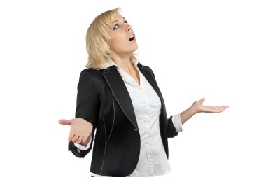 sürpriz bir iş kadını portresi