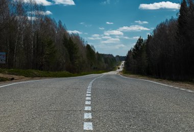 Yol hiç bir yere varamayacağını görüntüsünü