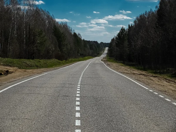 Image of highway to nowhere — Stock Photo, Image