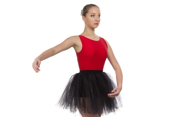 Photo of young dancing girl — Stock Photo, Image