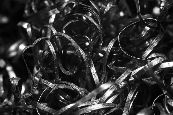 Photo of iron shavings — Stock Photo, Image