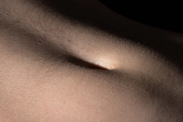 여자 배꼽의 사진 — 스톡 사진