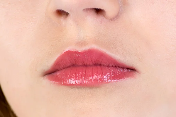 Foto dos lábios das mulheres — Fotografia de Stock
