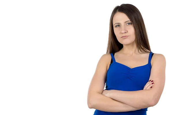 Retrato da mulher desportiva — Fotografia de Stock