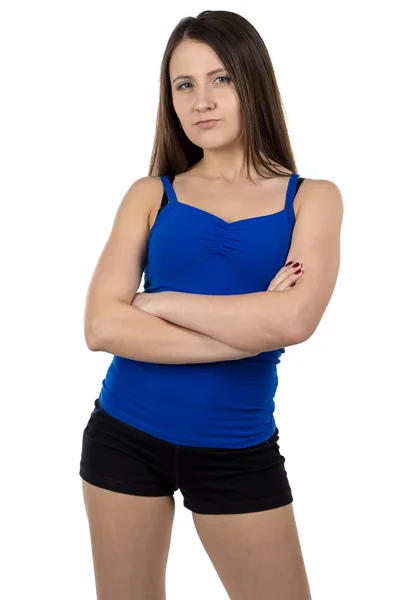 Foto der jungen sportlichen Frau — Stockfoto