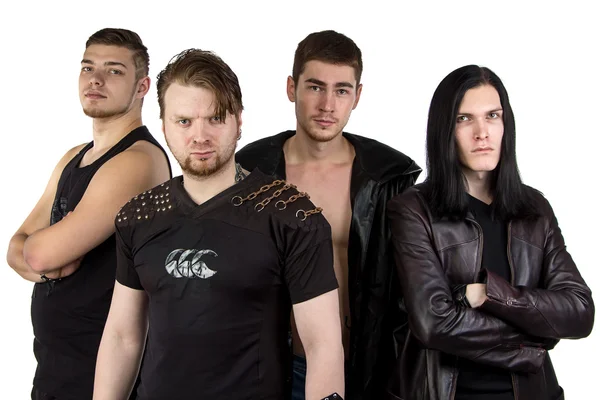 Photo of the metal band — Stock Photo, Image