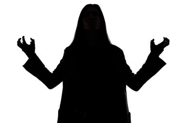 Karanlık Sihirbazı'nın Silhouete