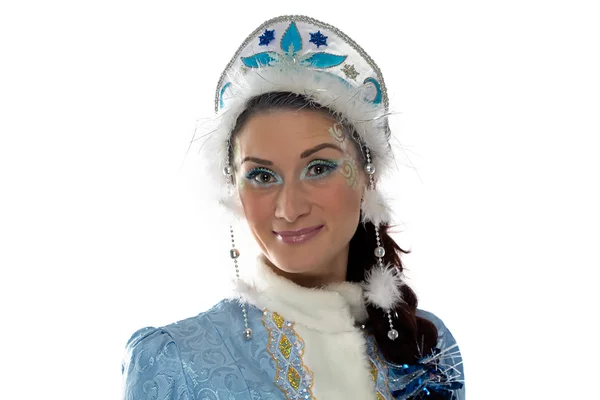 Photo de beauté jeune fille des neiges — Photo