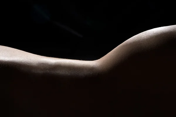 Photo of the womans back — Stock Photo, Image