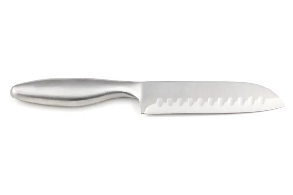 Образ серого металлического ножа — стоковое фото