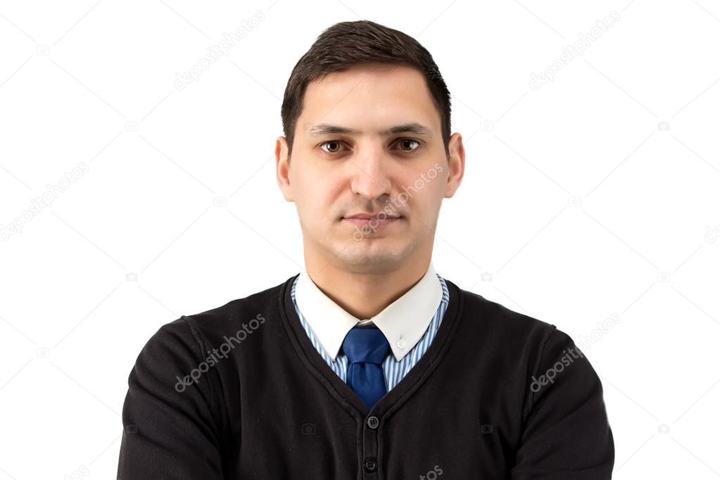 Photo of young business man