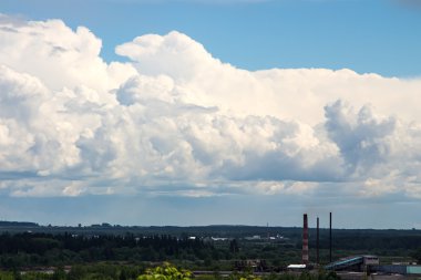 Yaz gökyüzü görüntü