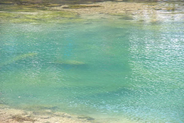 호수에서 사진 청록색 물 — 스톡 사진