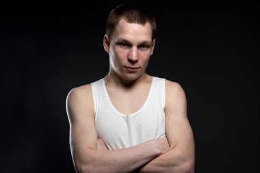 Görüntü sarışın genç çocuk 