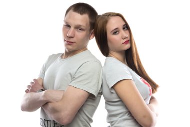 Fotoğraf genç erkek ve kız