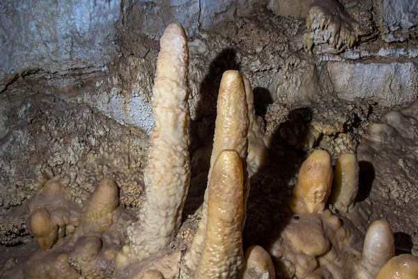 Image of stalagmites in the cave — Stock Photo, Image