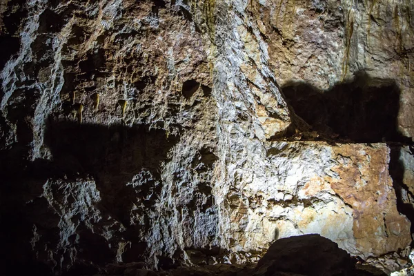 Foto das paredes na caverna — Fotografia de Stock
