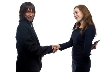 Güvenen erkek ve kadın