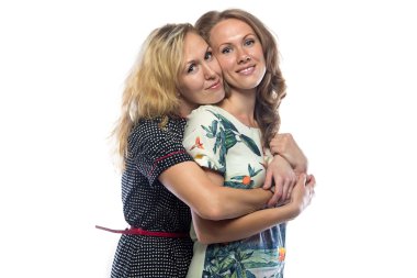 Yaşlı ve genç kız