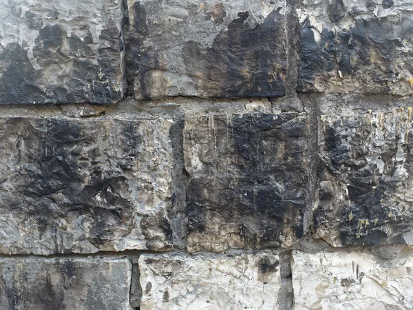 Tekstura stary szary cegieł — Zdjęcie stockowe