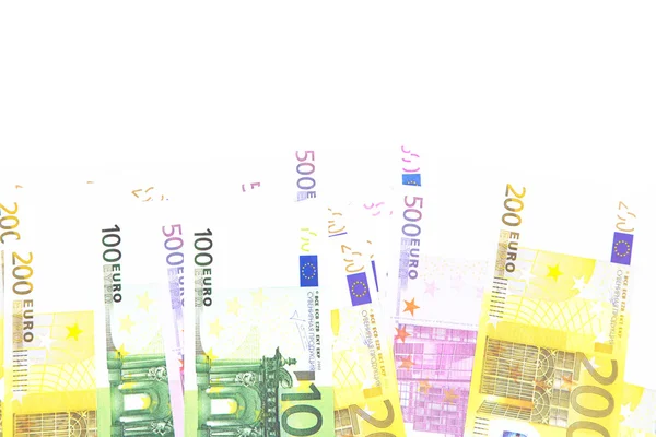 Background of euro on bottom — Stock Photo, Image