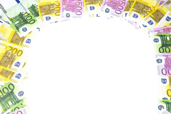 Background of colored hundreds euro — Stock Photo, Image