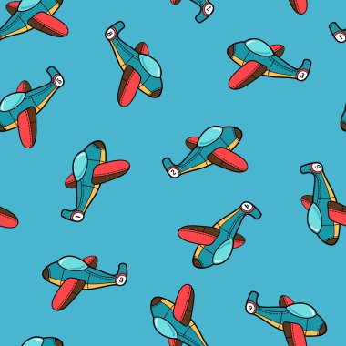 Uçaklar ile sorunsuz vektör desen
