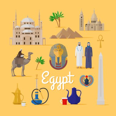 Mısır simge ve kültür.