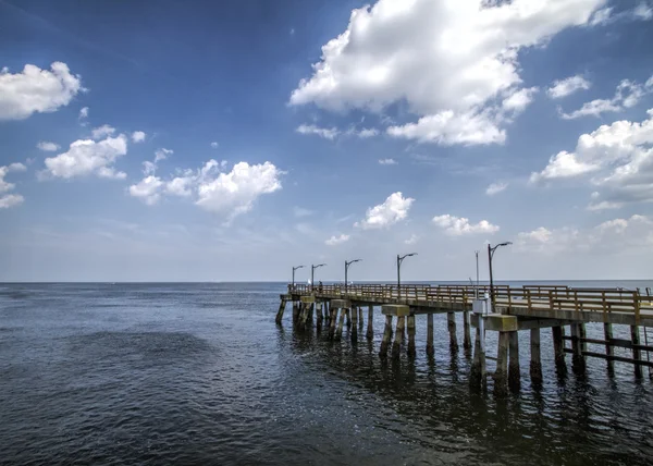 St Simon 's Island Pier Georgia Estados Unidos 2 —  Fotos de Stock