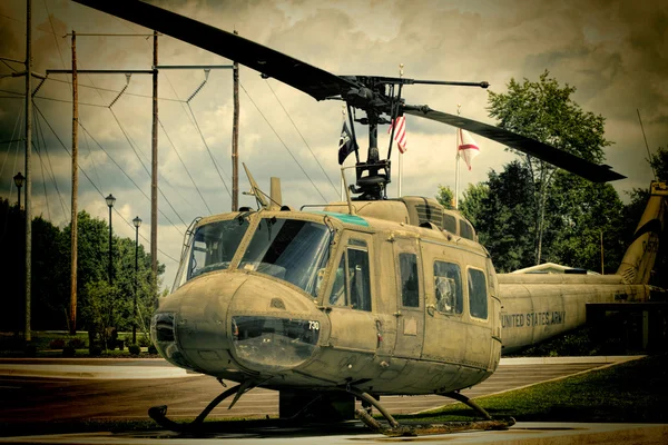 베트남 시대 Huey 헬기 — 스톡 사진