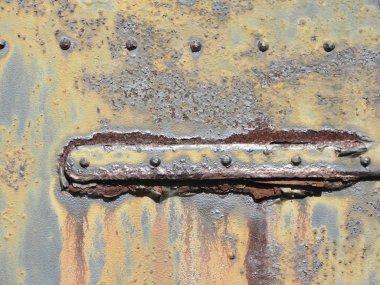 Rusty Grunge menteşe dokulu arka plan