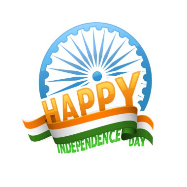 Hindistan Bağımsızlık günü 15 Ağustos rozet