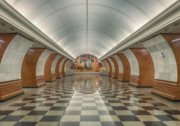 Moskauer Metrostation "Victory Park" — Stockfoto