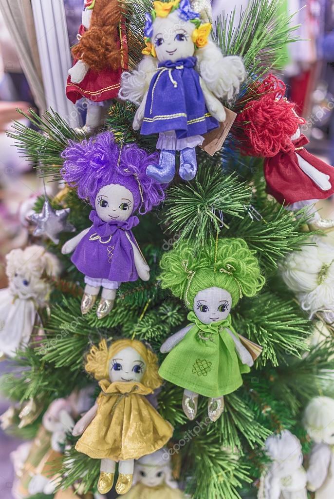 christmas rag dolls