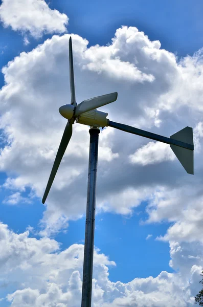 Energía ecológica, turbinas eólicas —  Fotos de Stock