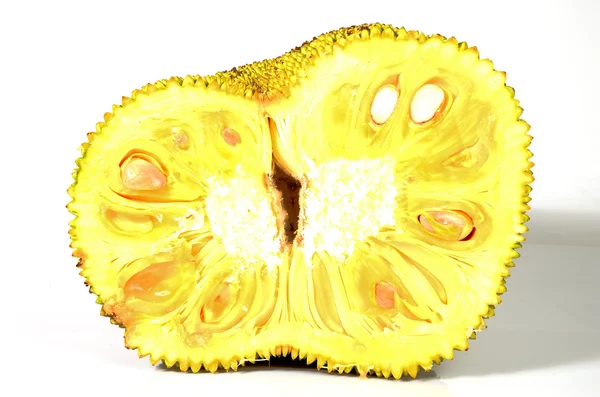 Jackfruit isolated on white background — Stock Photo, Image