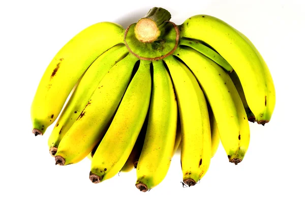 Bananer isolerad på vit bakgrund — Stockfoto