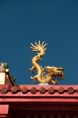 Çatıda donatımın bir tapınak