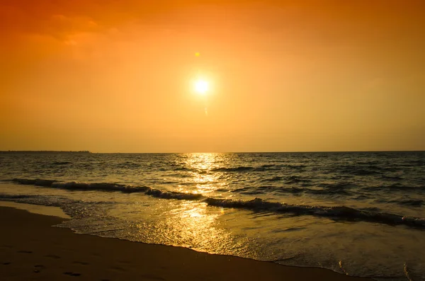 Sunset in the sea — Stock Photo, Image