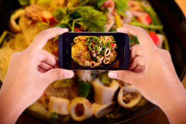 Gıda fotoğrafçılık cep telefonu