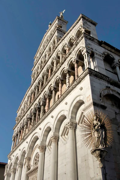 Romanesque Church San Michele in Foro — Stok fotoğraf