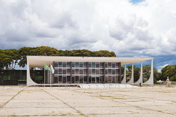 Brasilia Dystrykt Federalny Brazylia Stycznia 2021 Roku Fotografia Federalnego Sądu — Zdjęcie stockowe