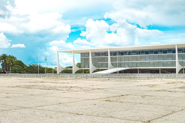 Brasilia Federala Distriktet Brasilien Januari 2021 Fotografi Den Federala Högsta — Stockfoto